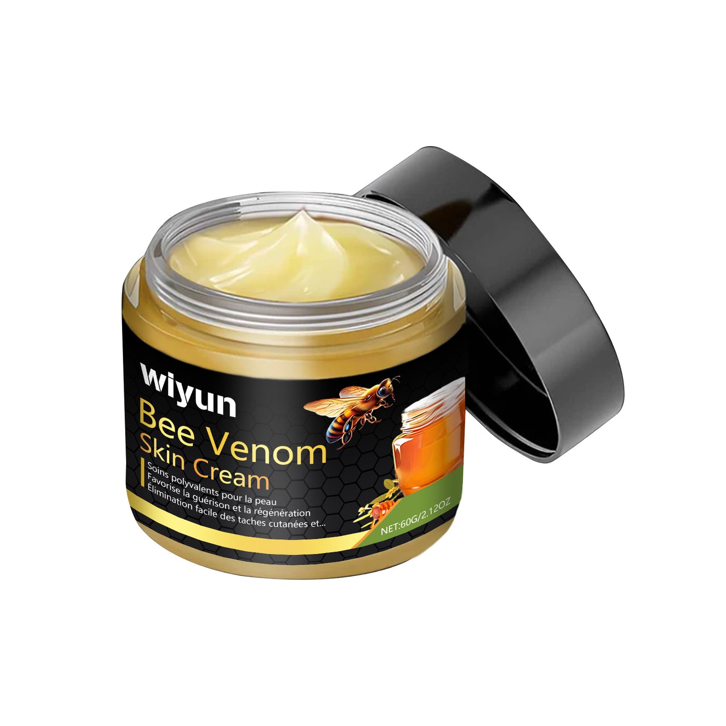 Bee Venom Skin Care Cream for Wart and Mole Removal - Multiple Sizes