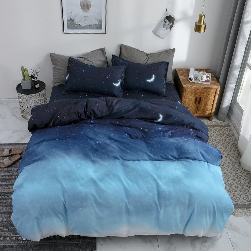 Pure Cotton Bed Sheets Set Minimalist Soft Bedding for Home