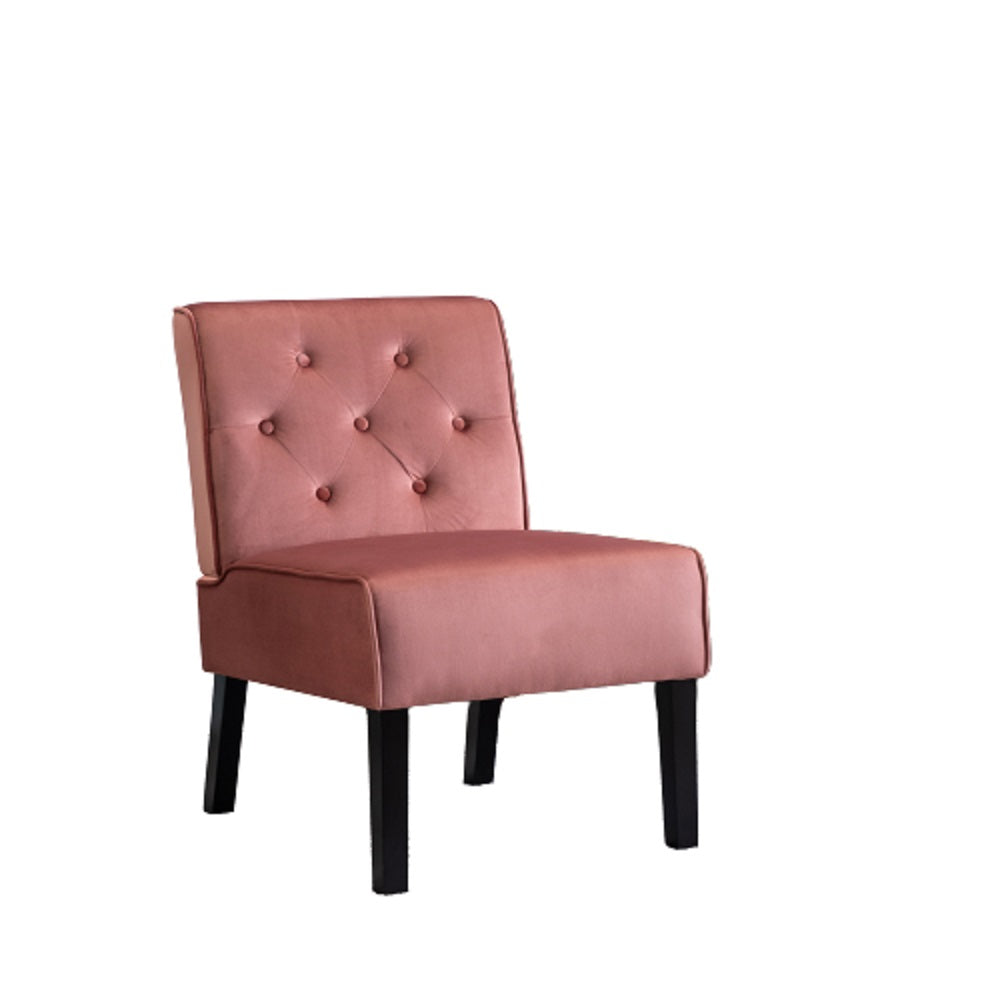 Reese 53 2Piece Living Room Armless Button Tufted Pattern Accent