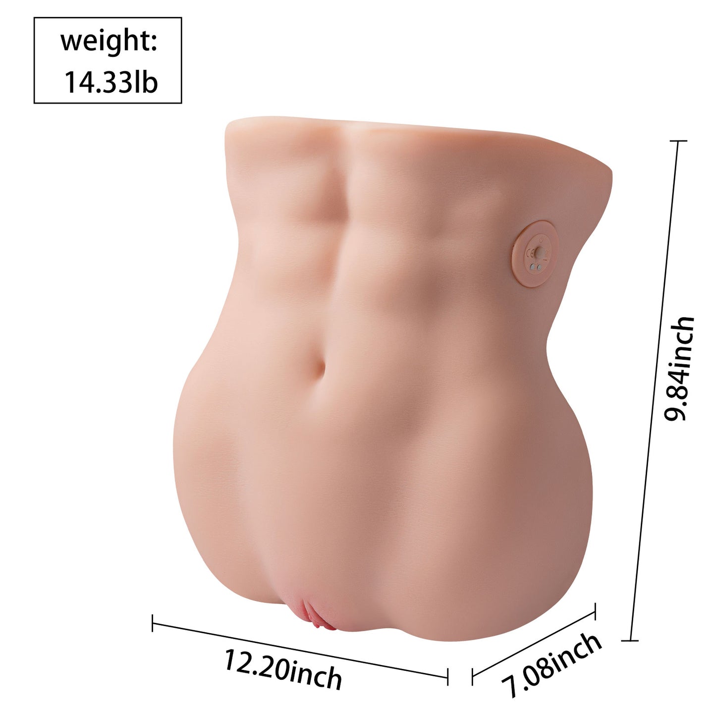 Juice Butt 2.0 - Gray Adult Wellness Product