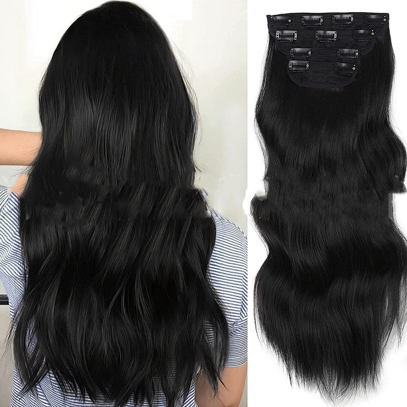 Synthetic Wig for Women 20 Inch High Temperature Fiber Hairpiece with Multiple Colors