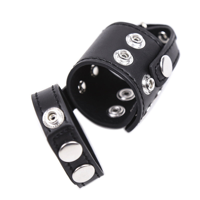 Adult Bondage Shrink Extension Set for Men Black - Erotic Sex Toy