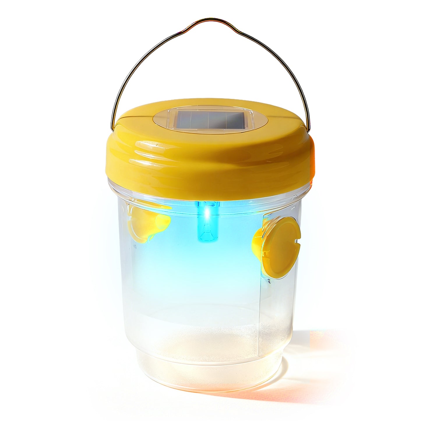 Solar Wasp Trap with UV Light - 3 Pack Outdoor Insect Catchers