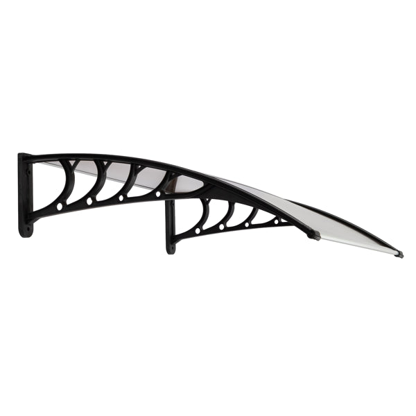 Rain Cover for Doors & Windows - 40x38in Brown with Black Holder