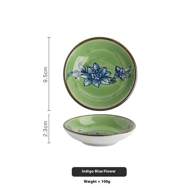 Ceramic Plant Flower Dish Saucer for Home & Garden Kitchen Decor