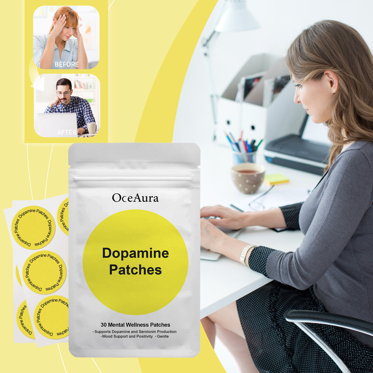 Body Care Support Patch - 30pcs