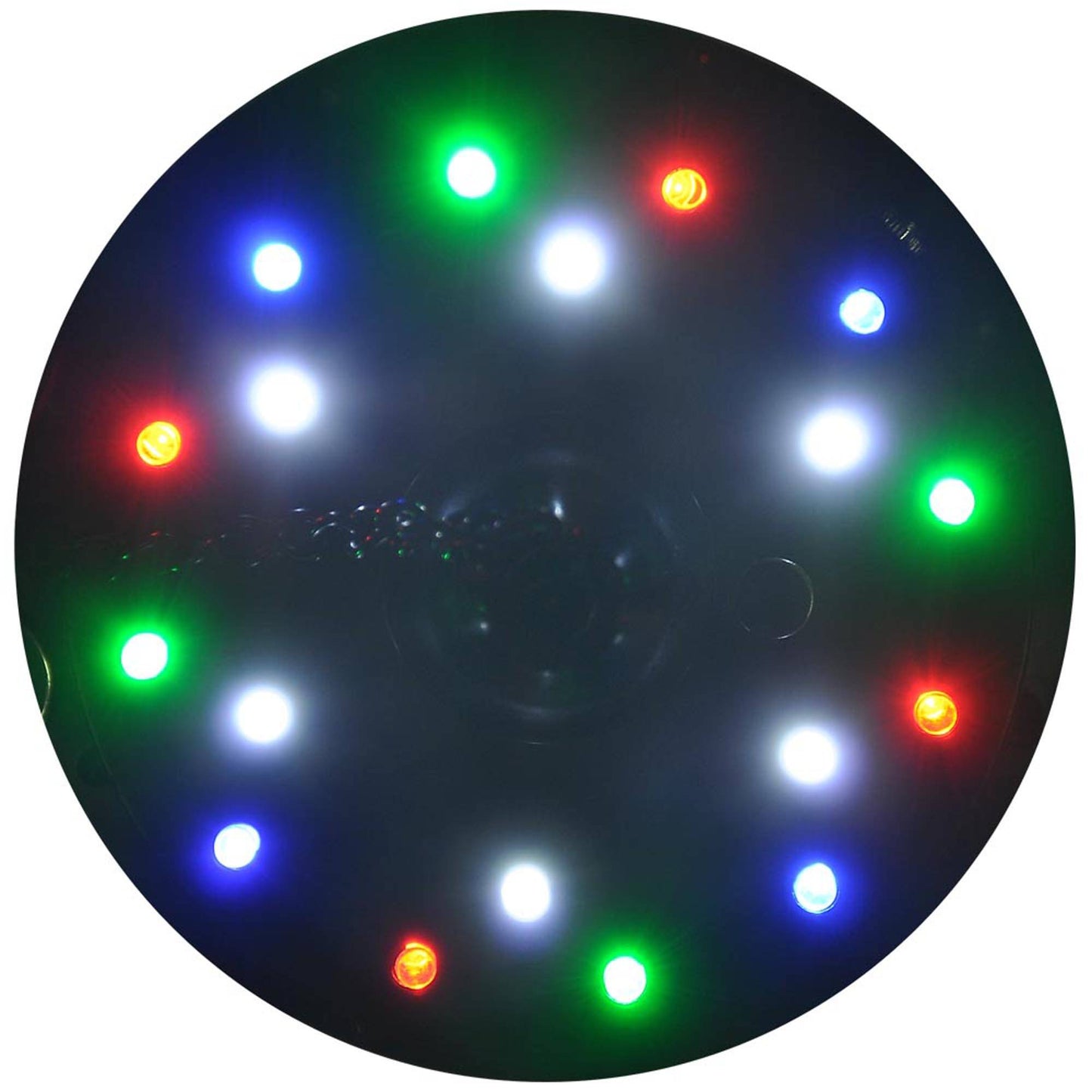 LED RGBW Mirror Ball Motor 6 RPM for Disco Lighting, Sound-Activated