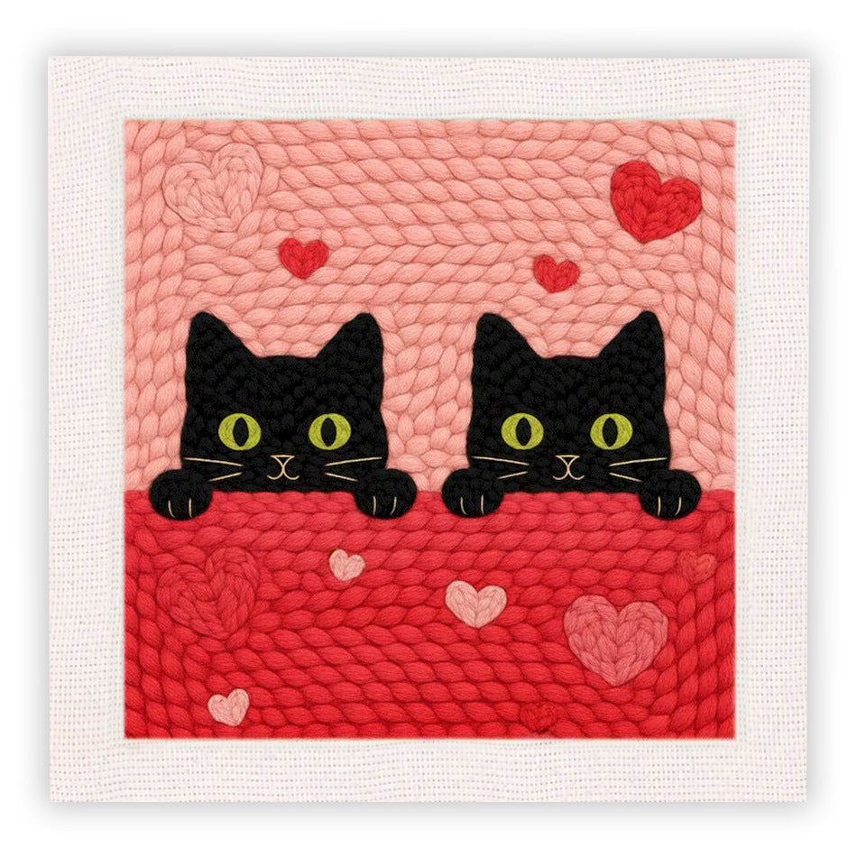 Handmade Embroidery Floral and Animal Wall Art - Creative Gift