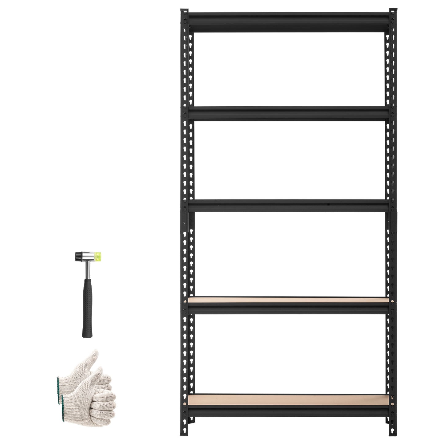 Heavy Duty Garage Storage Shelves - 5-Tier Adjustable Metal Utility Rack - 3000 lbs Capacity