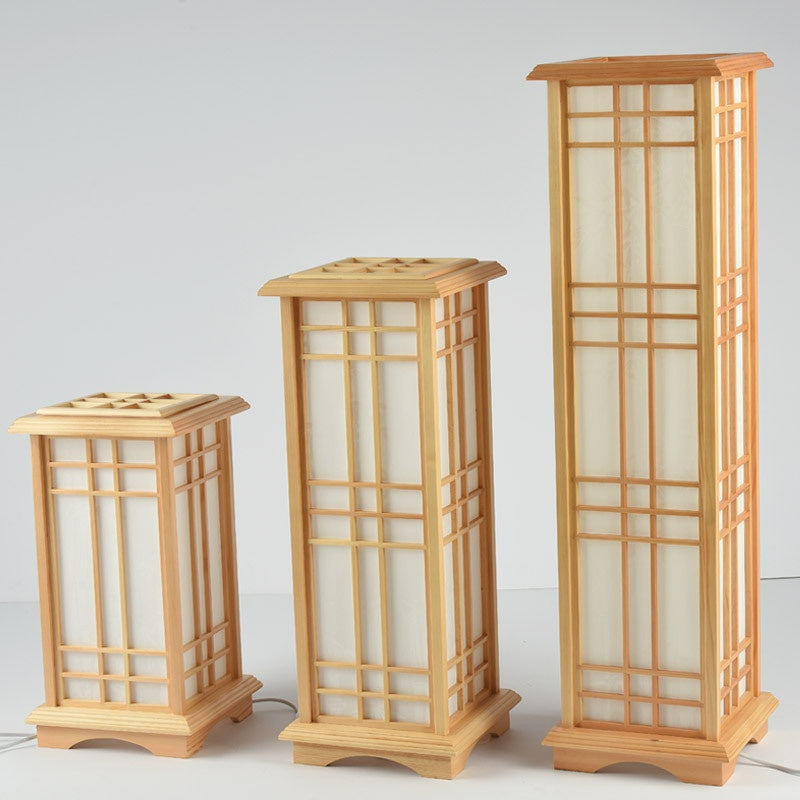 Chinese-Style Bamboo Lamp for Living Room Home Decor