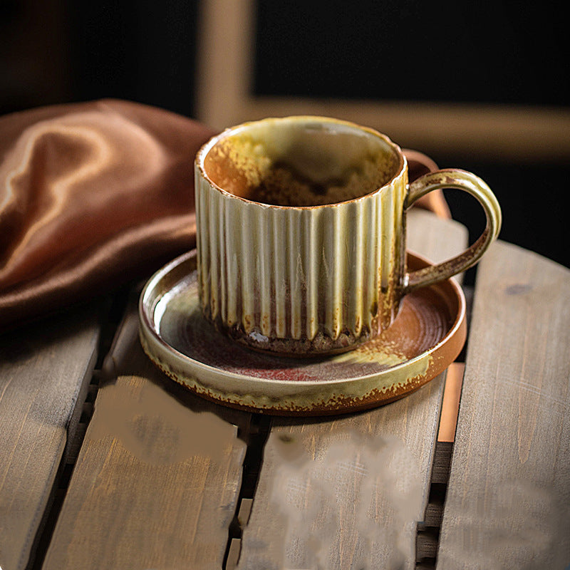 Ceramic Coffee Set - Multiple Colors & Capacity - Home Kitchen Drinkware