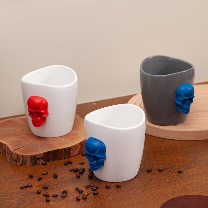 Large-Capacity Ceramic Drinking Cups - Modern & Minimalist Kitchenware