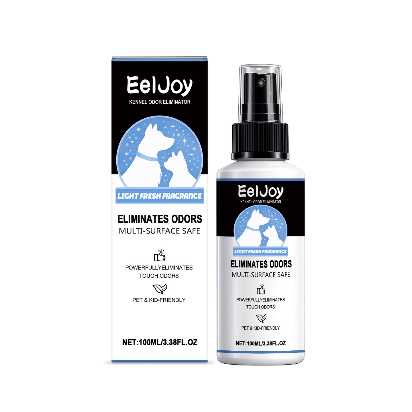 Pet Odor & Stain Cleaner Spray for Cats and Dogs - 100ml Neutralizer
