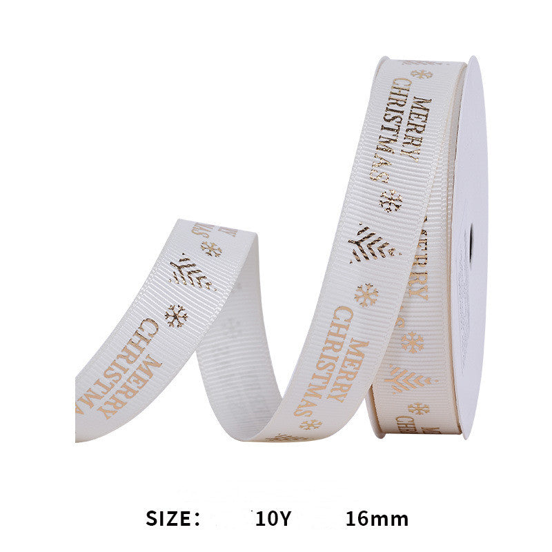 Christmas Gift Packaging Ribbon Bow Tie for Holiday Decor & Crafts