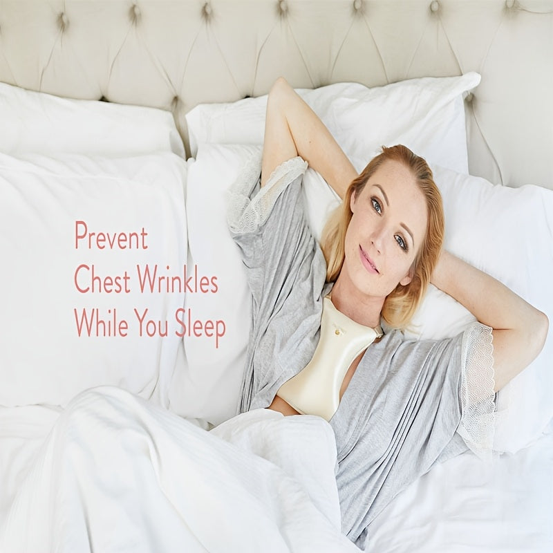 Anti-Wrinkle Chest Pillow – Bone-Type Design, Washable Sleeping Pillow