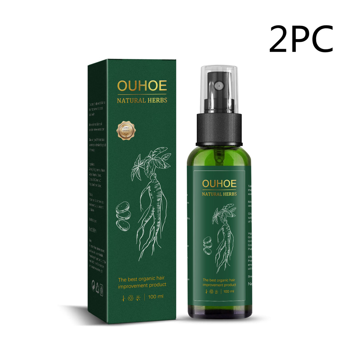 Ginseng Hair Growth Liquid Spray 100ml
