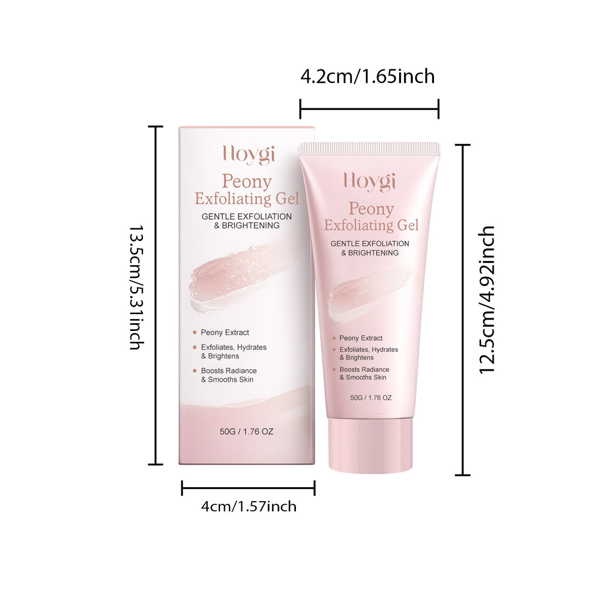 Brightening Exfoliating Gel for Face Skin Care - 50g