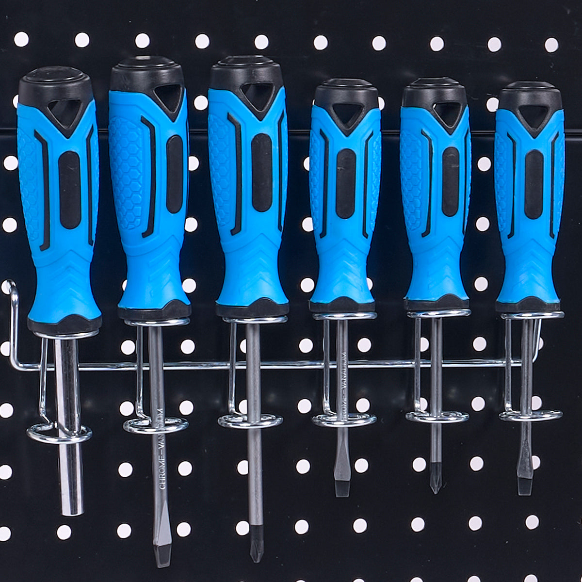 278-Piece Wall-Mounted Pegboard Organizer Kit for Workshops & Garages