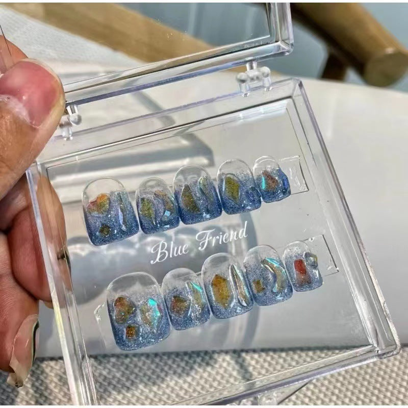 Hand-Worn Armor Nail Stickers Nail Art Patch for Nail Decoration