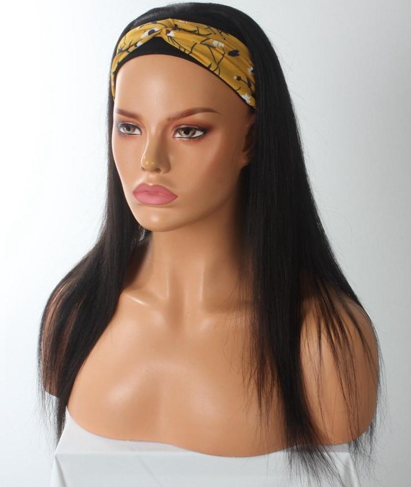 Ice Hair Band Wigs for Long Straight Hair - Multiple Colors & Lengths