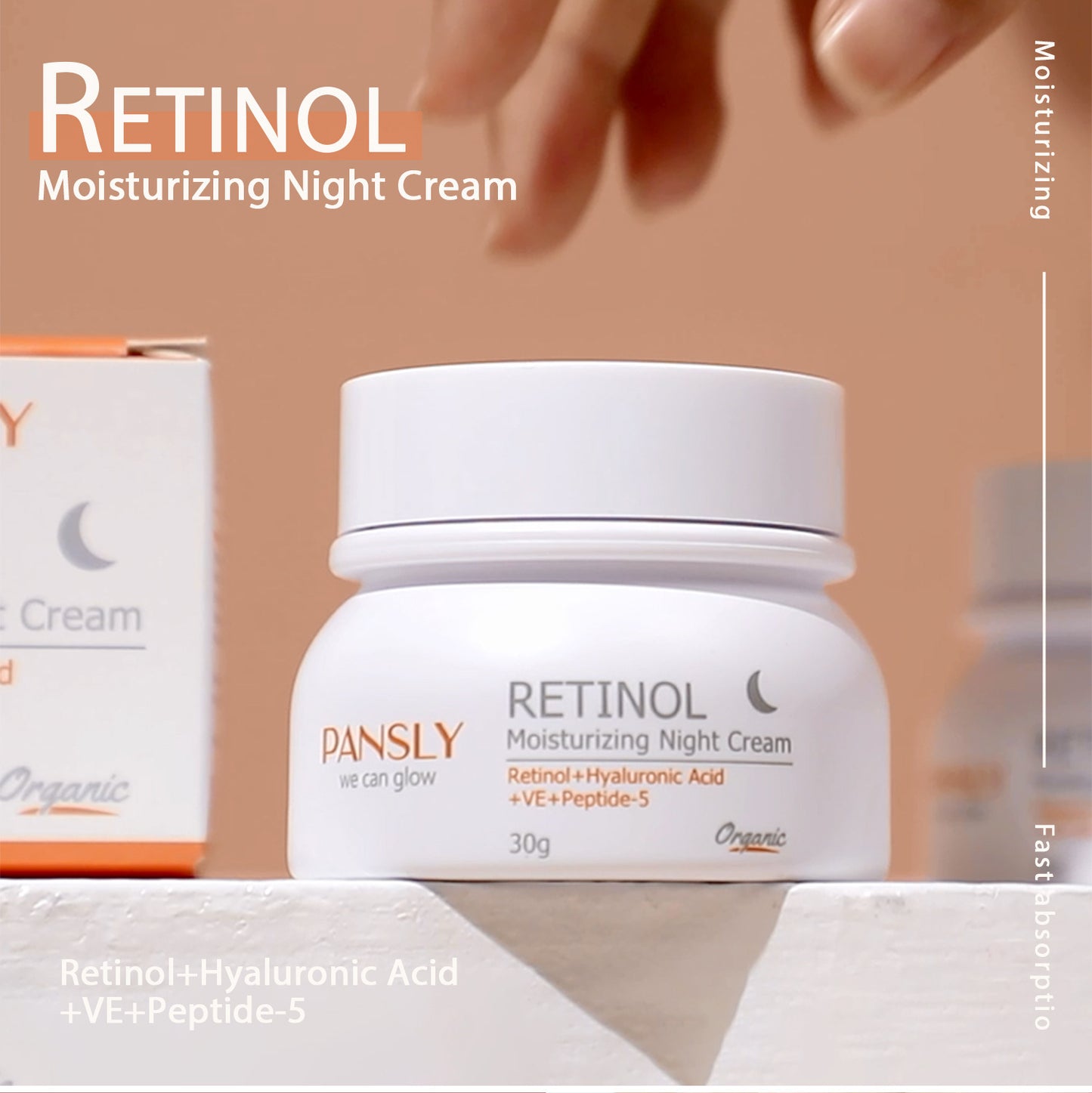 Retinol Face Cream for Anti-Aging and Moisturizing 30g