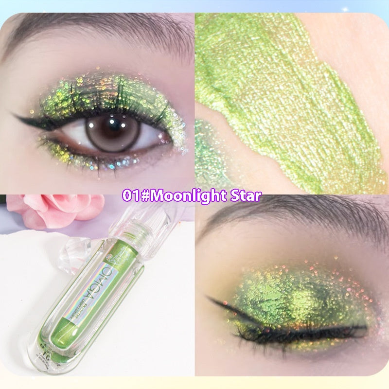 Liquid Glitter Eye Shadow Palette Multicolor Shine 3g - Pearlescent Finish