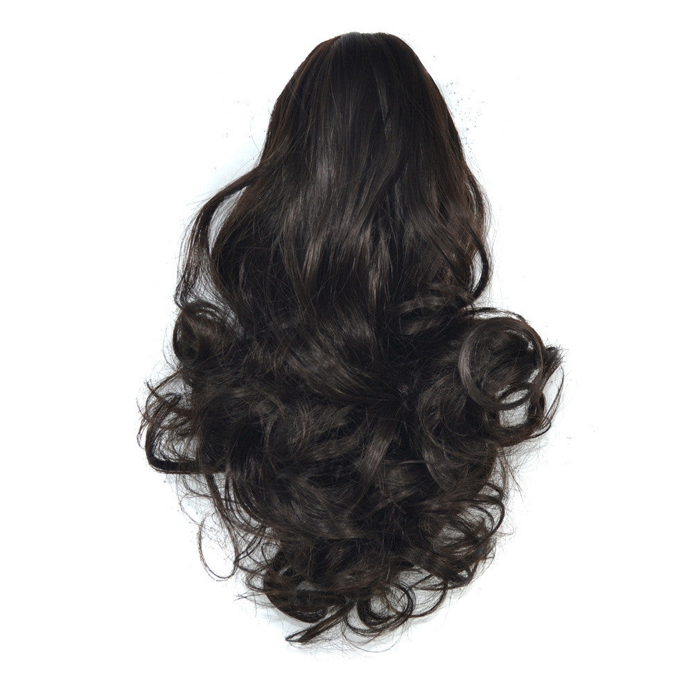 Curly Ponytail Claw Clip - Realistic Synthetic Hair