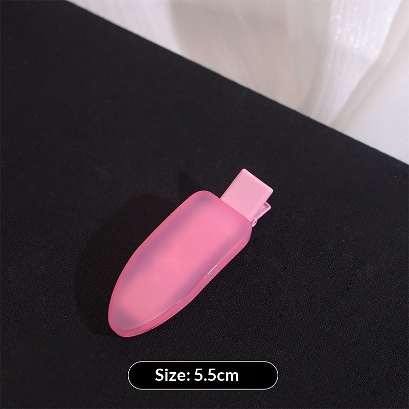 Colorful Ice Cream-Shaped Water Drop Hair Clip for Girls - Playful Hair Accessory