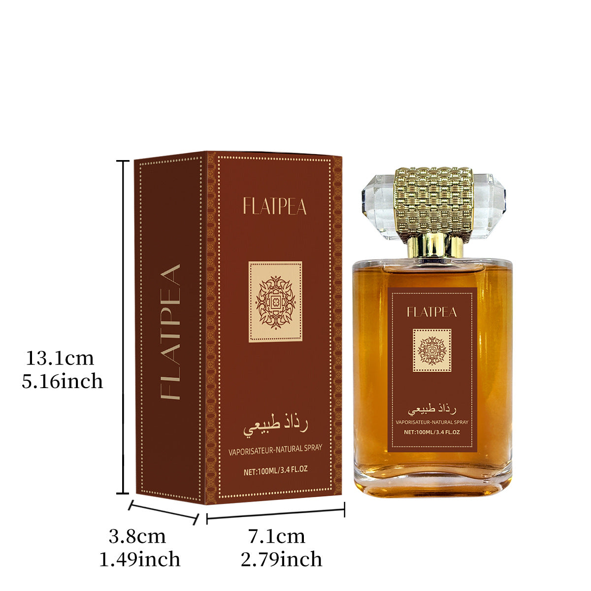Sandalwood Perfume Spray 100ml - Alcohol-Free