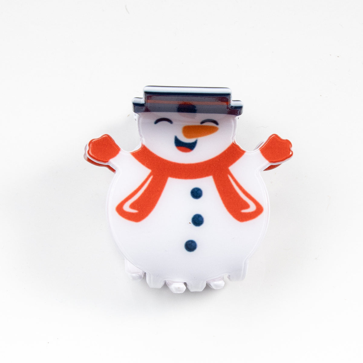 Christmas-Themed Hair Clips Snowman Cookie Hair Accessories for Women
