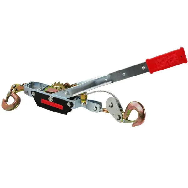 4T Hand Cable Hoist with Double Ratchet Safety for Lifting & Marine Use