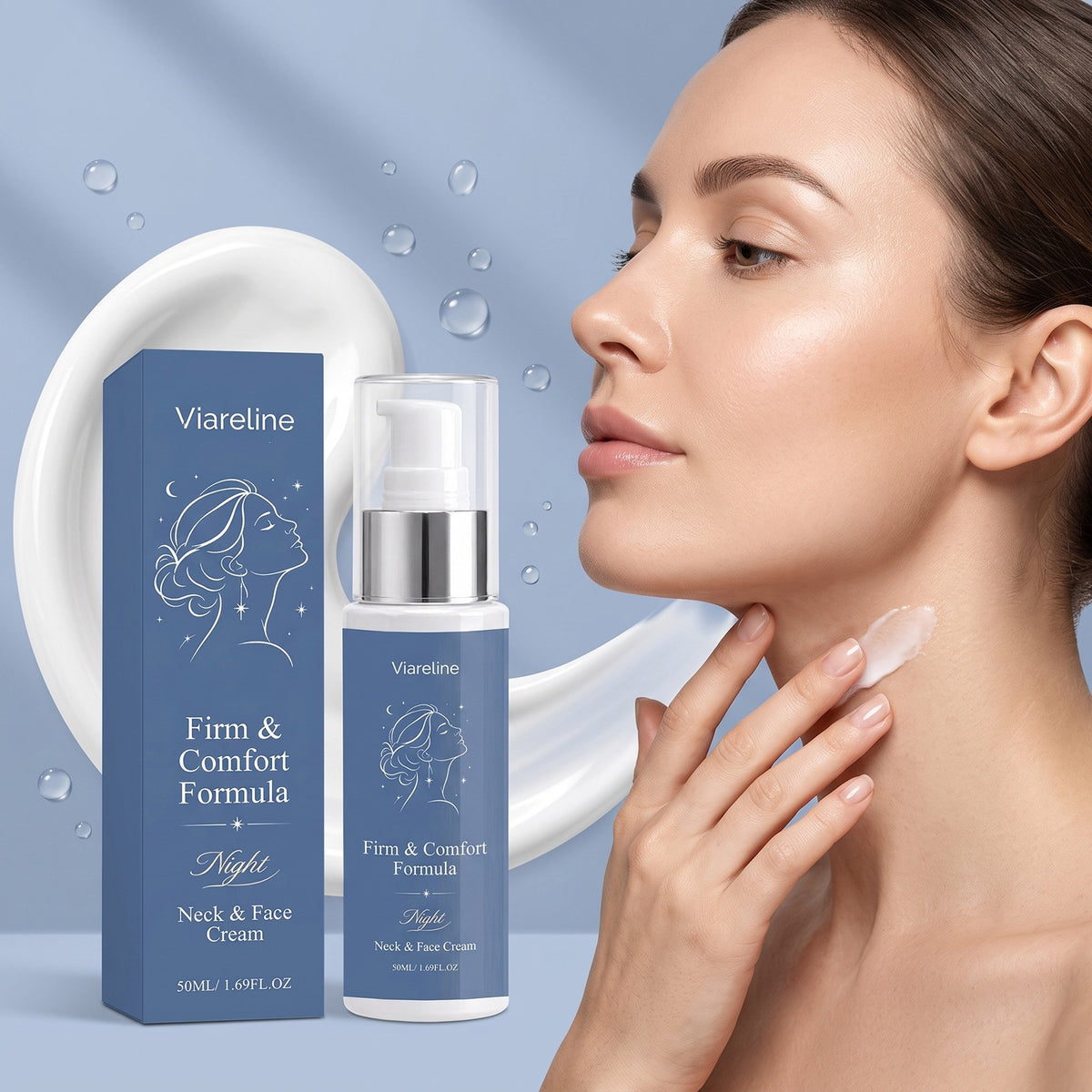 Firm Neck Face Cream 50ML Hydrating Skin Care Moisturizer for Face