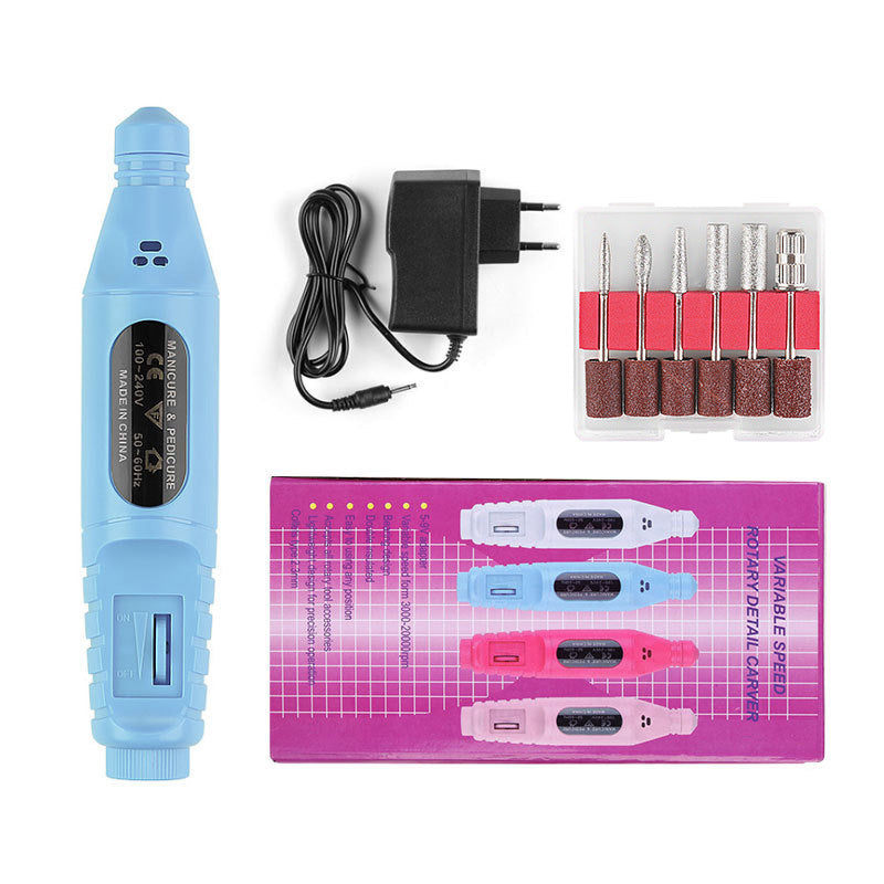 Portable USB Nail Polisher Machine - 20000 Speed