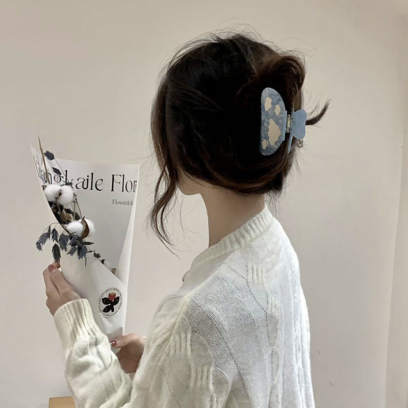 Geometric Hair Clip 8.5cm Acrylic