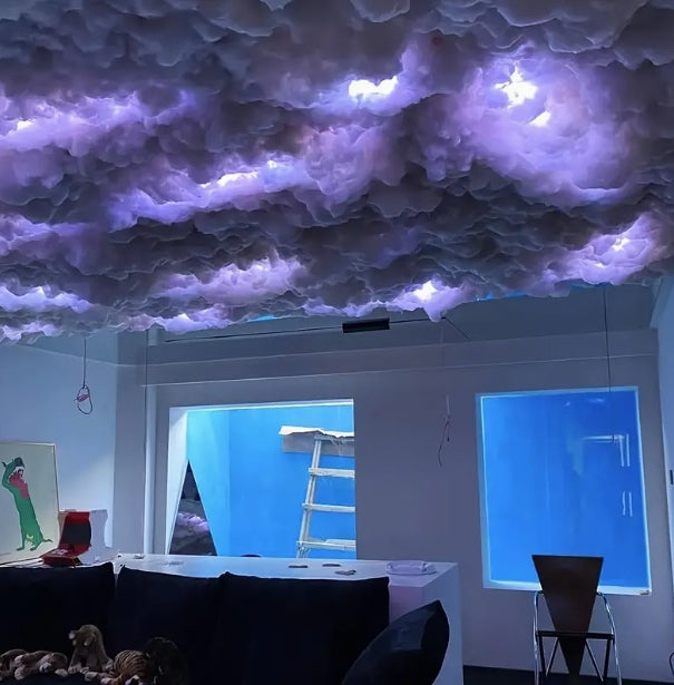 Remote-Controlled RGB Cloud Lamp LED Night Light Creative Home Decor