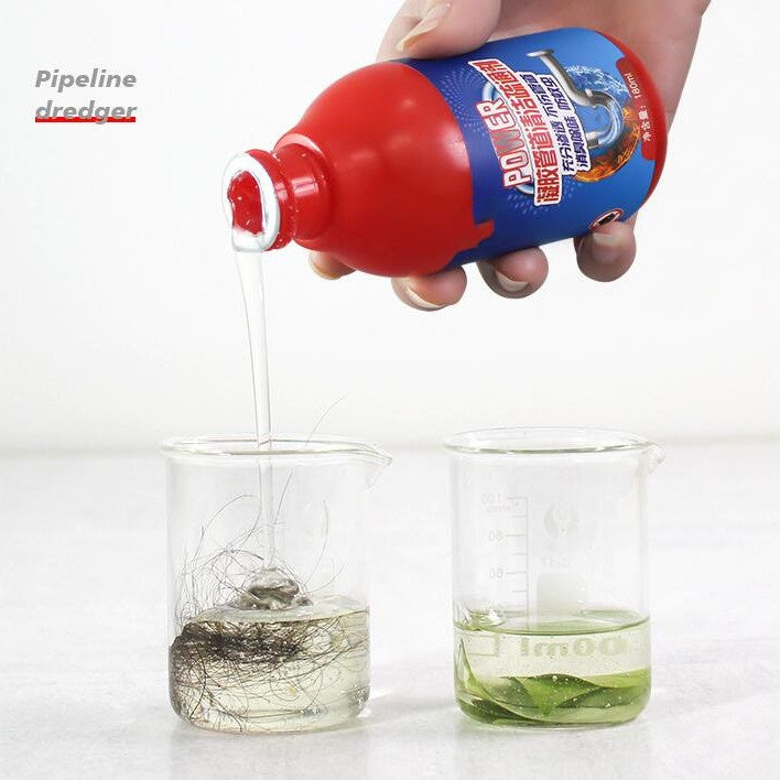 Liquid Pipe Dredging Agent 180ml - Unclogs Plumbing Pipes