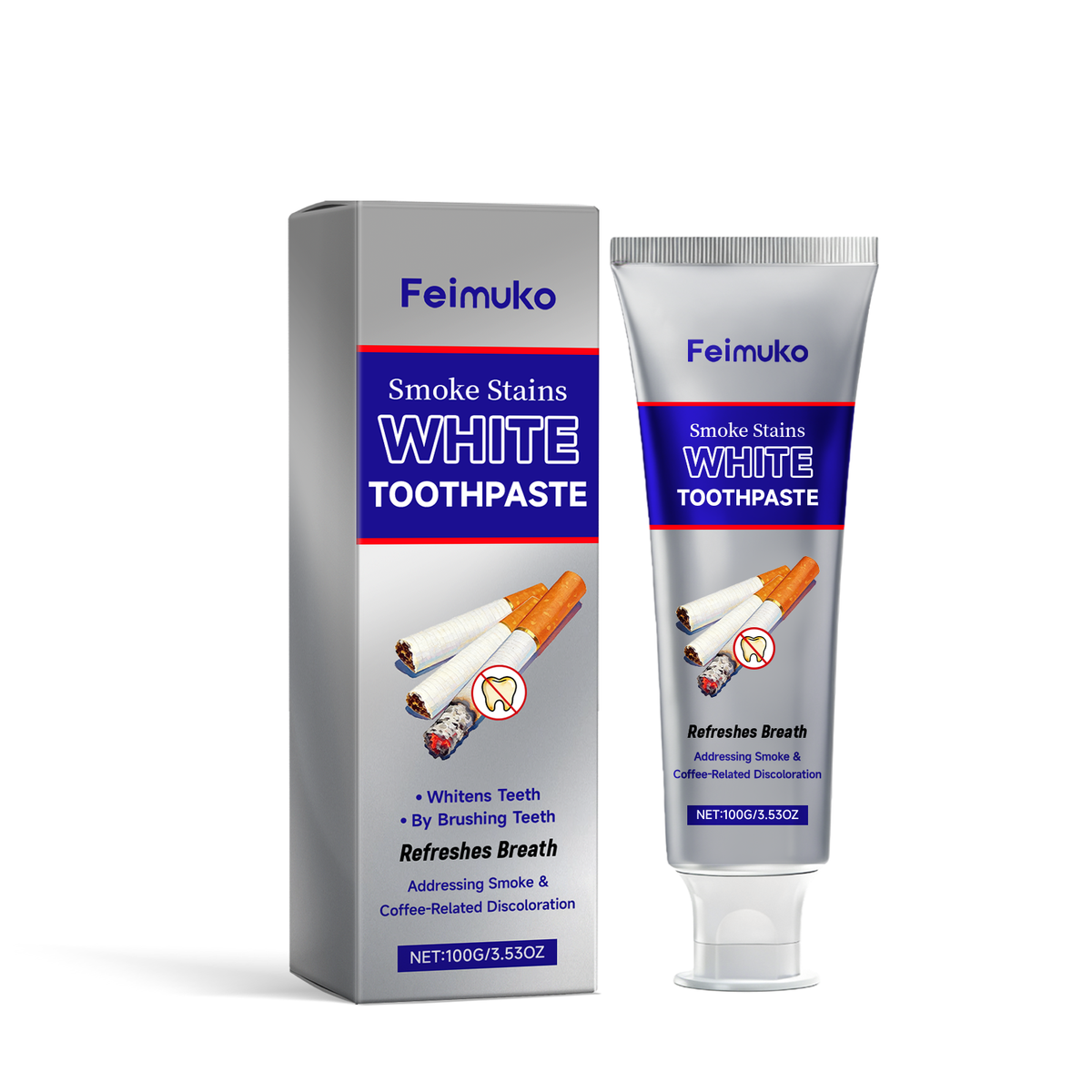 Whitening Stain Removal Toothpaste - 100g