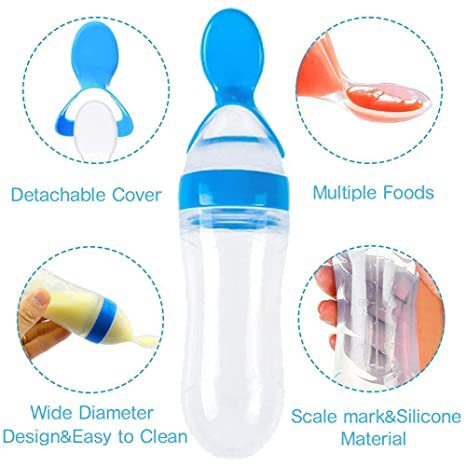 Geometric Confused Bottle Fruit and Vegetable Feeder Nipple Silicone
