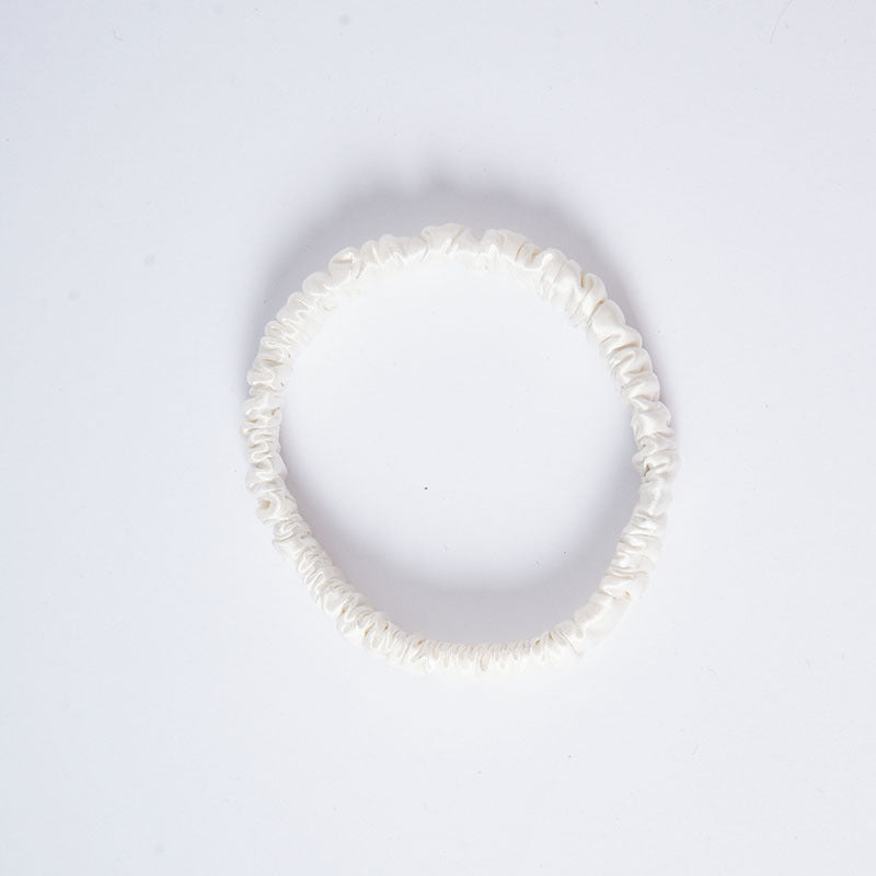 Silk Hair Band - Gentle Elastic Ponytail Holder