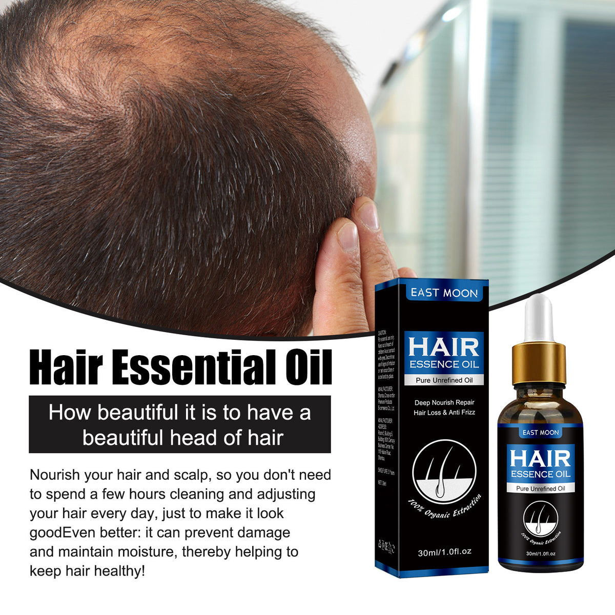 Dense Hair Essence Serum – Nutrition & Growth Support