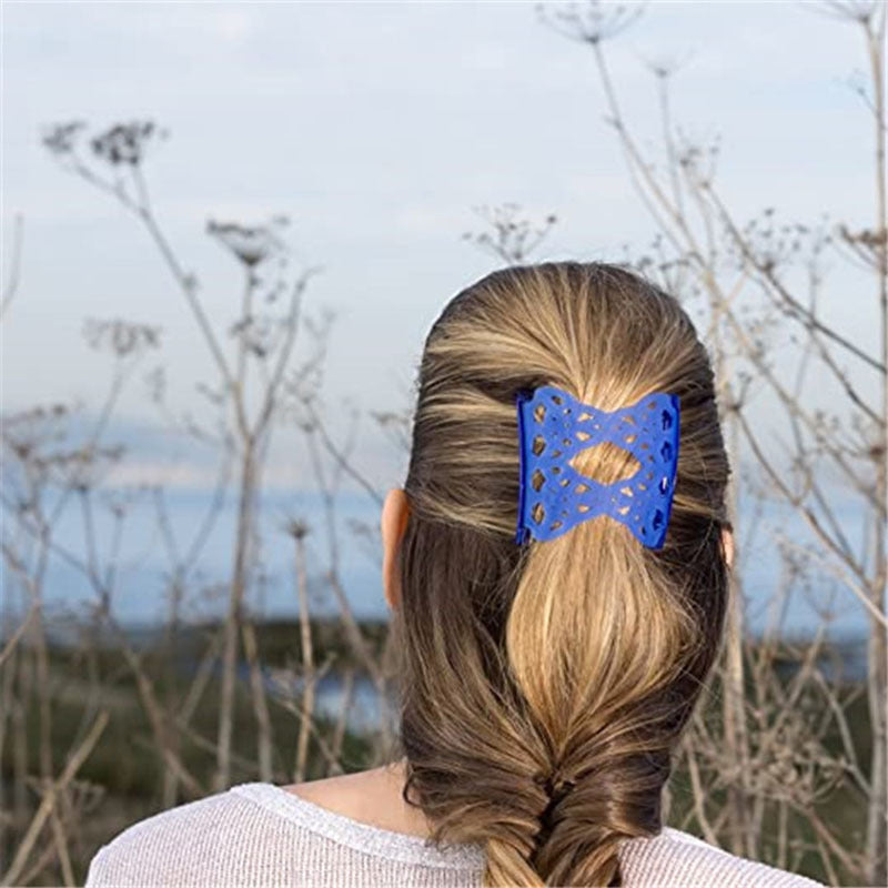 Silicone Hairpin with Crystal Design - Multiple Colors