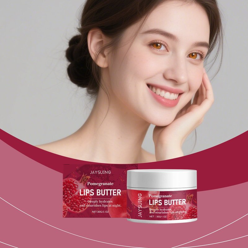 Pomegranate Lip Mask - Moisturizing Night Treatment