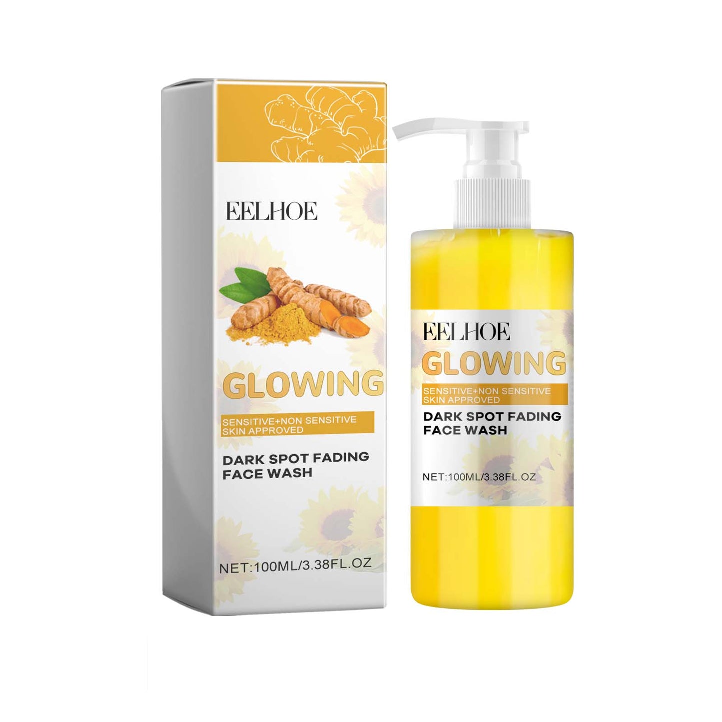 Turmeric Dark Spot Fading Facial Cleanser - Deep Cleansing & Brightening