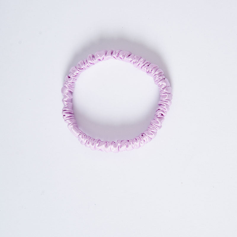 Silk Hair Band - Gentle Elastic Ponytail Holder