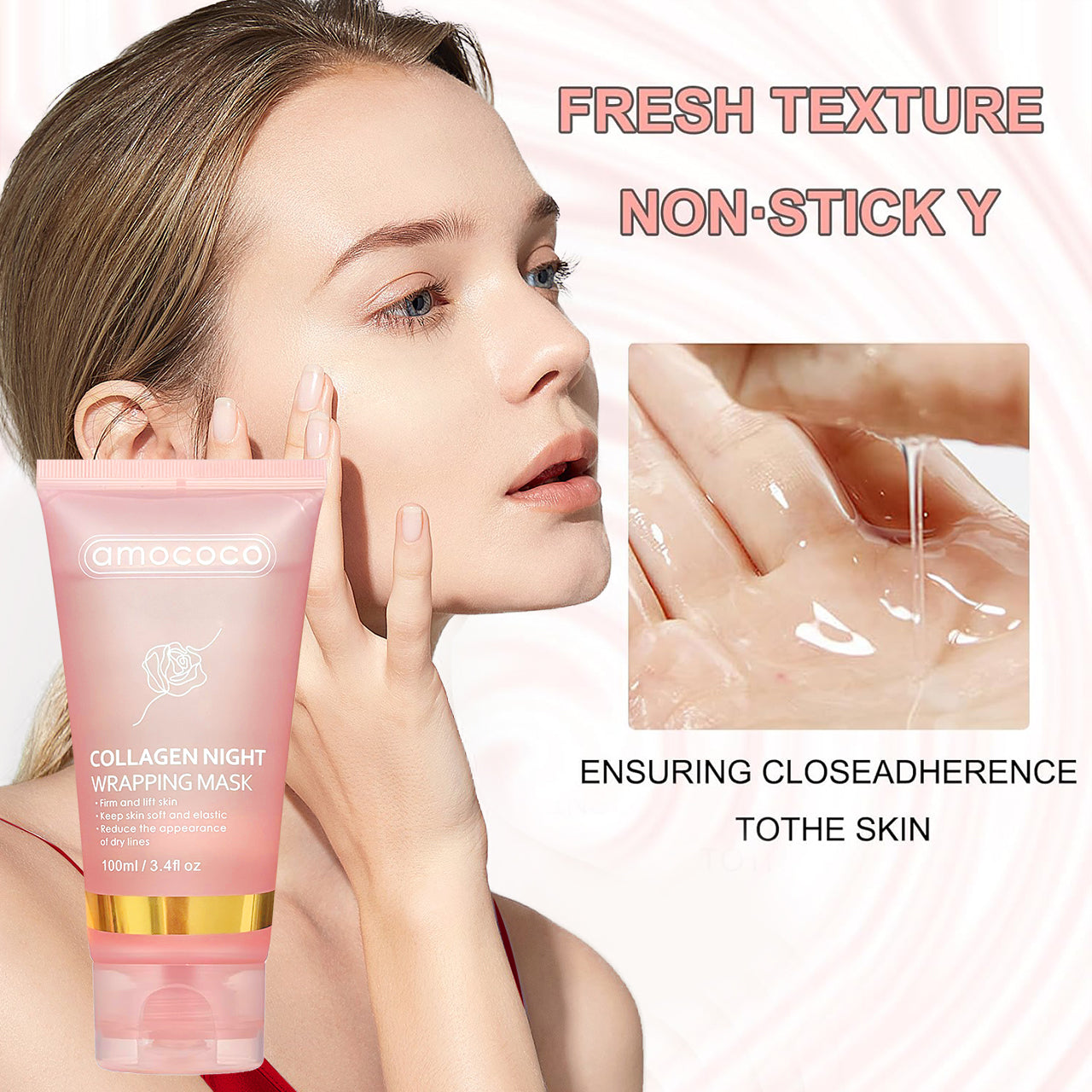 Collagen Night Wrapping Mask - Firming & Hydrating Overnight Face Treatment