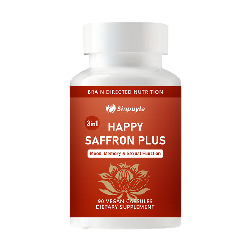 Saffron Supplement with Curcumin & Zinc - Mood, Memory & Eye Health Support