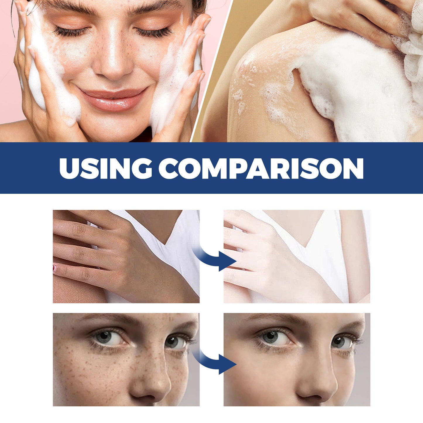 Spot Correcting Body Cleanser - Niacinamide & Tea Tree Oil Face Wash 150ml