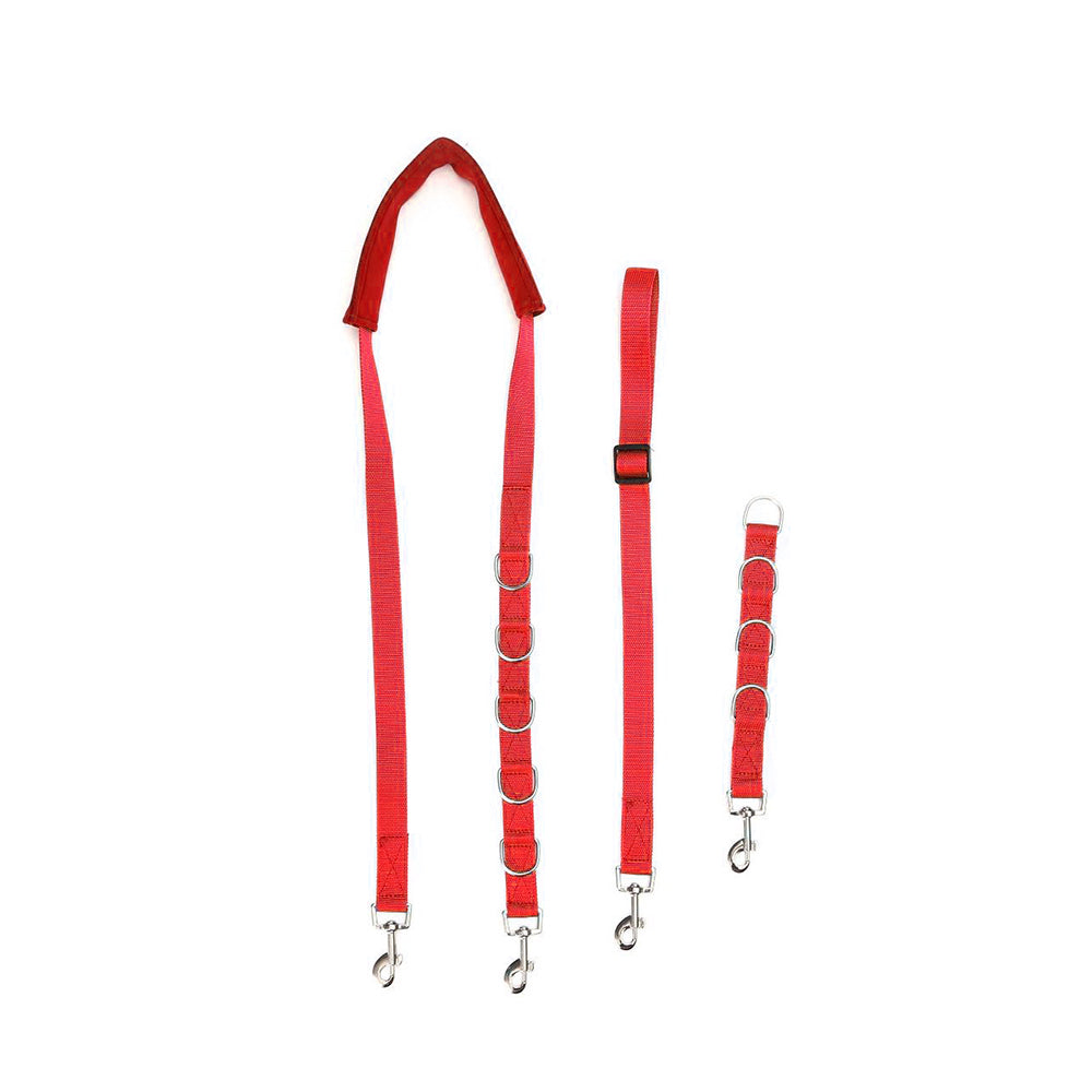 Adjustable Dog Grooming Belly Strap with D-Rings - Bathing Band for Pets