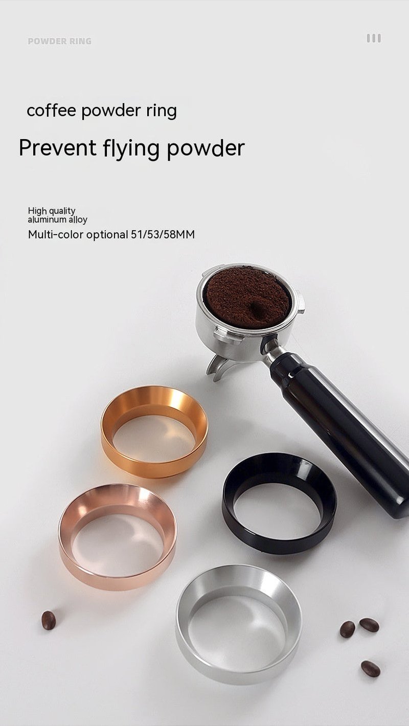 Universal Coffee Grinder Connection Ring for Espresso Machine Handles