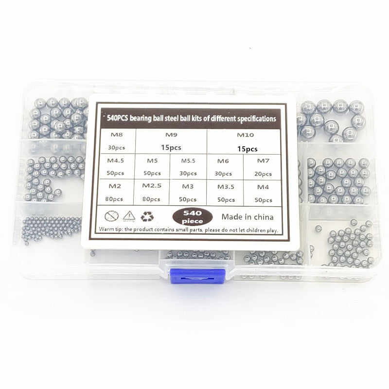 High-Strength Steel Ball Set for Bearings & Mechanical Use - Mirror Polished